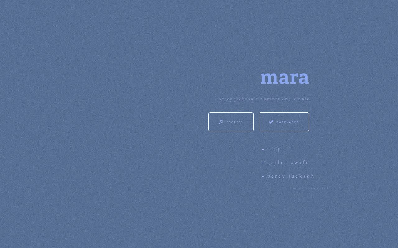 Carrd profile picture for @marita